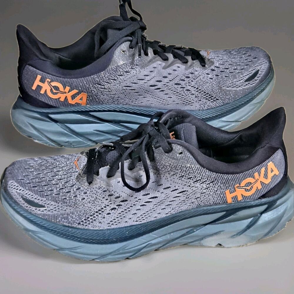 BB6 Hoka One One Clifton 8 Shoes Womens 9.5B Running Sneakers